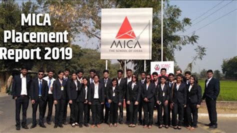 MICA Placement Report 2019: 100% Placement achieved