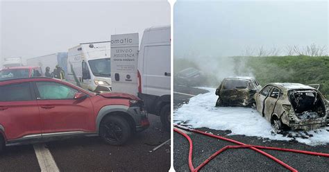 A1 Incidenti A Catena A Causa Della Nebbia Almeno 15 Feriti