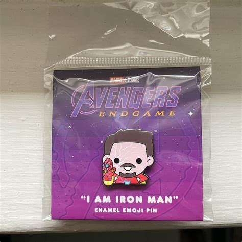 100 SOFT X MARVEL I Am Ironman Tony Stark Limited Edition Pin SOLD OUT