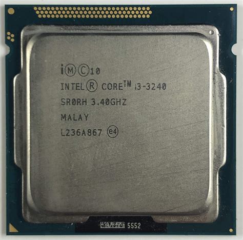Amazon.com: Intel Core i3-3240 Desktop CPU Processor- SR0RH (Renewed ...