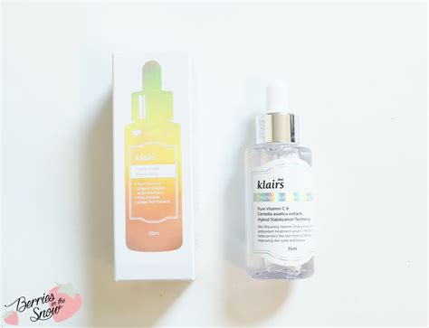 Review: Klairs Freshly Juiced Vitamin C Serum | Berries in the Snow