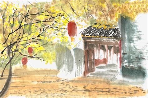 Chinese Ink Painting White Transparent Ink Traditional Chinese