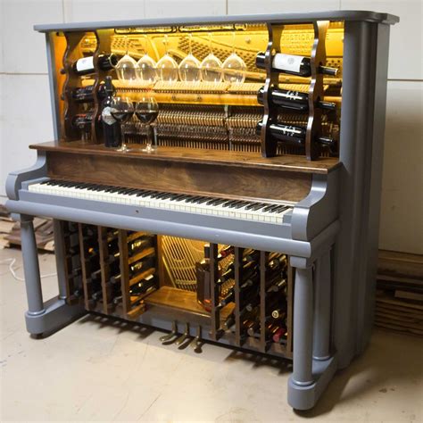 Piano Bar Created By Jim Lessard Piano Decor Bars For Home Armoire Bar