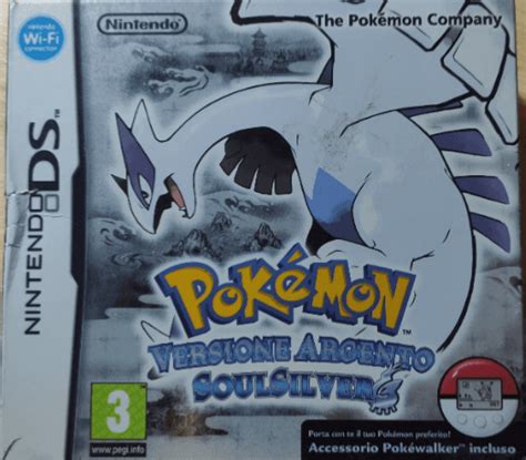 Pok Mon Versione Argento Soulsilver Nintendo Ds