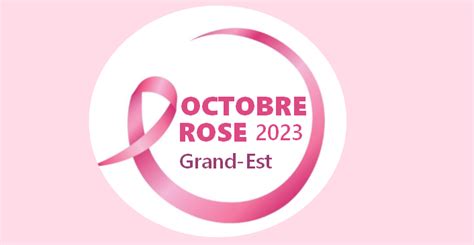 CRCDC Grand Est Octobre Rose 2023 NEON réseau de cancérologie Grand Est