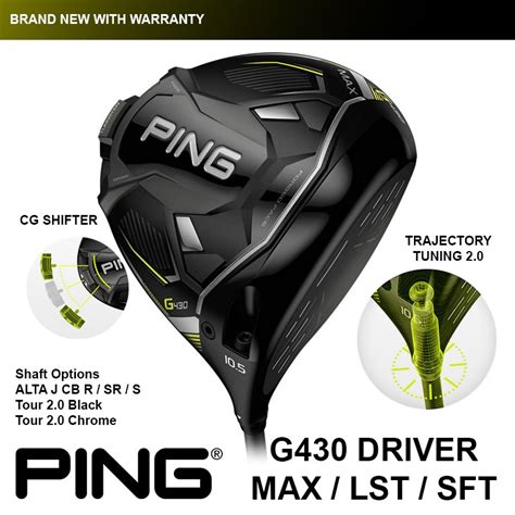 New Ping G Drivers Sports Equipment Other Sports Equipment And