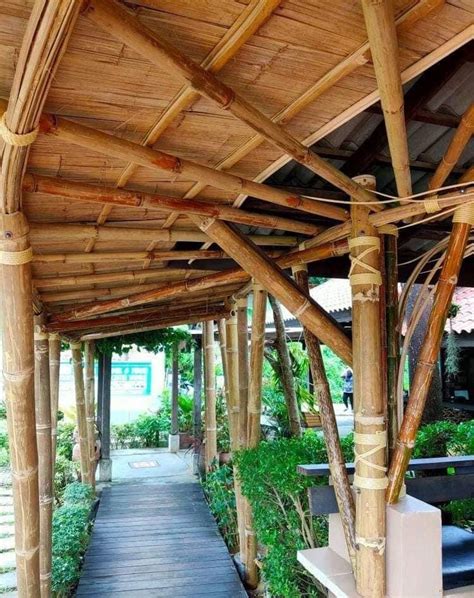 Pin Oleh Michael John Chua Di Vacation Houses Bambu Kayu