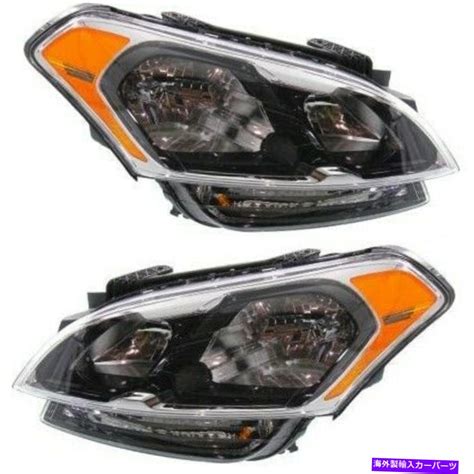 楽天市場USヘッドライト 2012 2013 Kia Soulのヘッドライトセット球根2pc Headlight Set For 2012