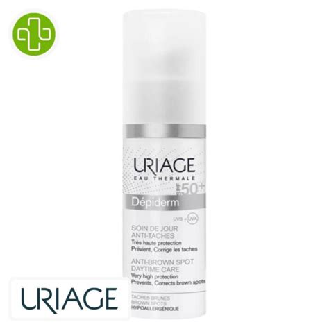 Uriage Dépiderm Soin De Jour Anti Taches Spf50 30ml Maroc