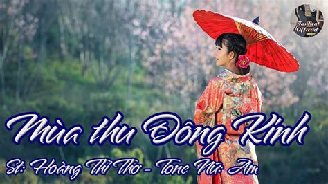 Karaoke Mùa Thu Đông Kinh Tone Nữ TAS BEAT YouTube