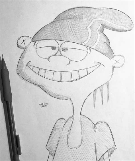 Pencil Cartoon Network Drawings Sketches