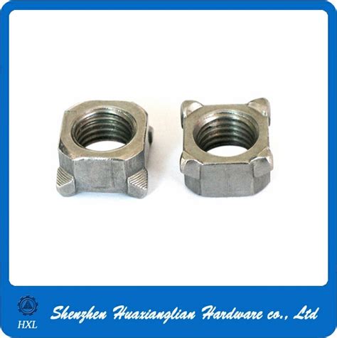 Din M Stainless And Carbon Steel Square Weld Nut China Spot