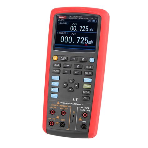 Uni T Ut Handheld Multifunction Process Calibrator Thermocouple Rtd