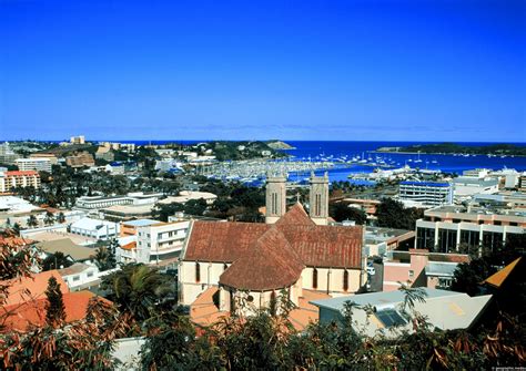 View of Nouméa in New Caledonia Geographic Media