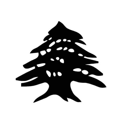 Cedar Tree Lebanon Lebanese Vinyl Sticker