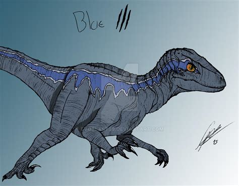 Jurassic World Blue By Evoblast99 On Deviantart