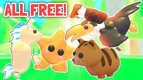 How To Get ALL NEW FREE STAR PETS Adopt Me Update YouTube