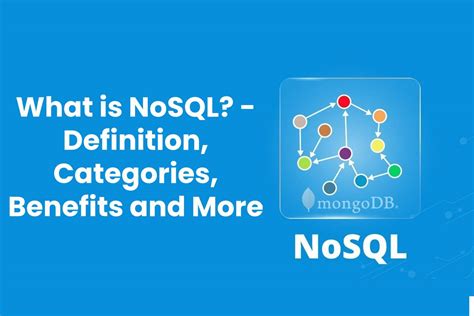 What Is Nosql Definition Categories Benefits And More