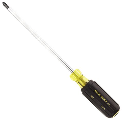 Klein Tools 603 10 Round Shank Screwdriver 10 With 2 Phillips Tip