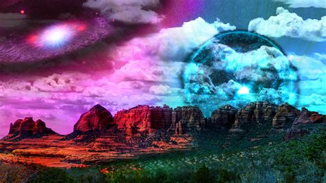 ThioJoe - Digital Art Portfolio - Beneath a Dual Sky