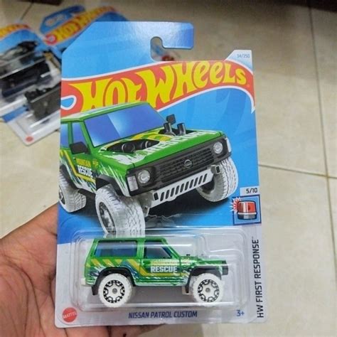 Jual Hot Wheels Hotwheels Nissan Patrol Custom Hijau LOT F Kota Bekasi Hunting