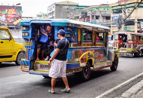 Jeepneys and Cars in Manila, Philippines Editorial Photography - Image ...