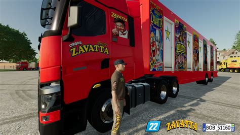 ZAVATTA цирковая одежда FS22 - KingMods