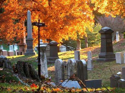 Autumn Cemetery Eden Janine And Jim Flickr