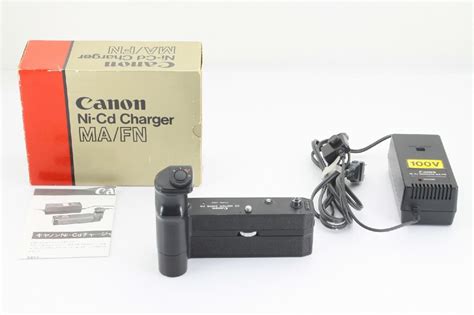 難あり キャノン Canon AE MOTOR DRIVE FN Ni Cd PACK FN Ni Cd Charger MA FN