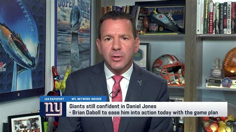 Nfl Network Insider Ian Rapoport New York Giants Still Confident In