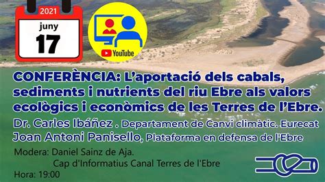 Laportaci Dels Cabals Del Riu Ebre Als Valors Ecol Gics I Econ Mics