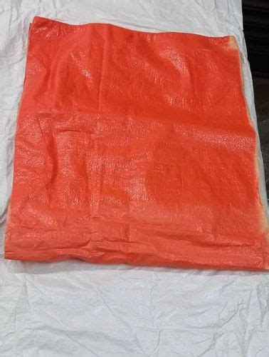 Pe Laminated Knitted Hdpe Orange Waterproof Tarpaulin Thickness Mm