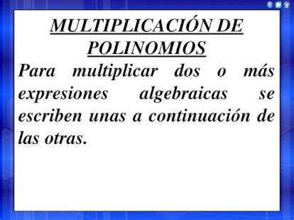 TOMi digital MULTIPLICACIÓN DE POLINOMIOS 8