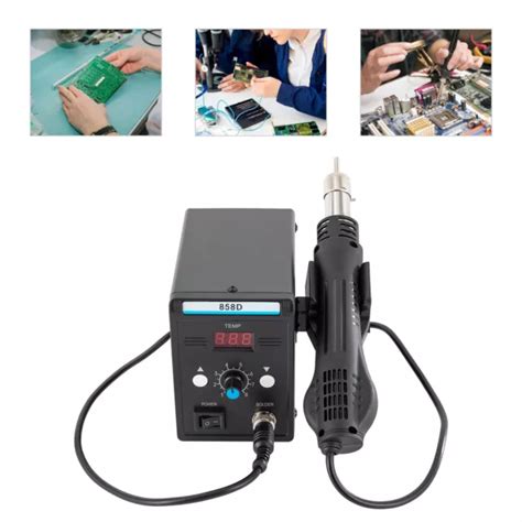 SMD HOT AIR Gun 700W 220V Rework Station Digital Welder Temperature Memory UK 33 49 PicClick UK