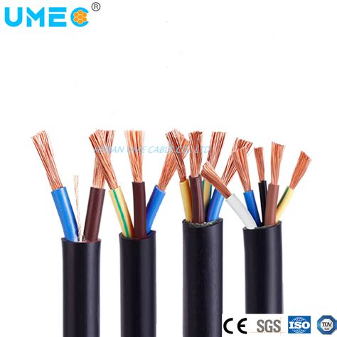 Chinese Insulated And Sheathed Flexible Cable Rvv X X X