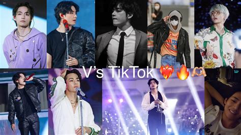 Bts V Kim Taehyung New Hot Tiktok Compilations Taehyung Youtube