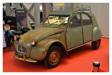 Citroen Cv Salon Bordeaux Retro Baffalie Flickr