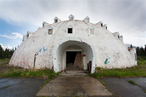 Deserted Places: An abandoned igloo hotel in Alaska