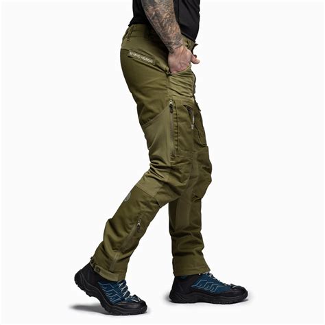 Bn001 Wanderhose Herren Moss Green