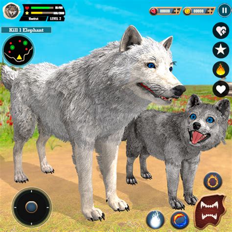 Wild Wolf Simulator Games - Apps on Google Play