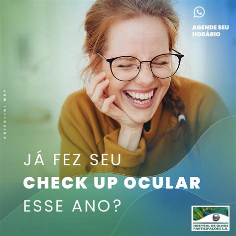 J Fez Seu Check Up Ocular Esse Ano