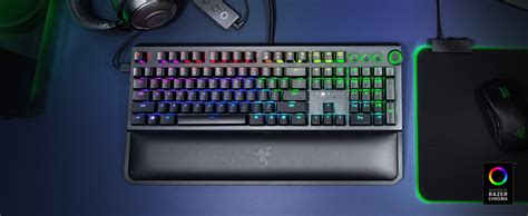 Razer Blackwidow Elite Tactile And Silent Mechanical Gaming Keyboard