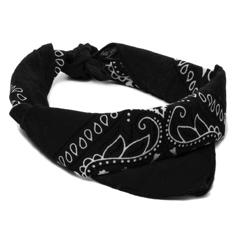 Bandana Black Bandanas Bandana Tas