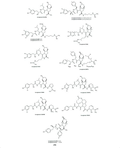 Chemical Structures Of Bioactive Molecules From Microcystis A