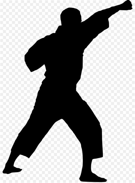 Karate Clip art Martial arts Vector graphics Silhouette - karate png ...