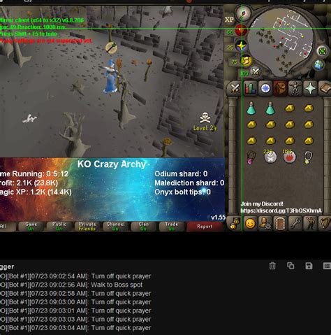 Ko Crazy Archy Combat And Slayer Osbot 2007 Osrs Botting