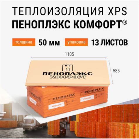 Пеноплекс Техноплекс Экструдированный Пенополистирол: Купить в ...