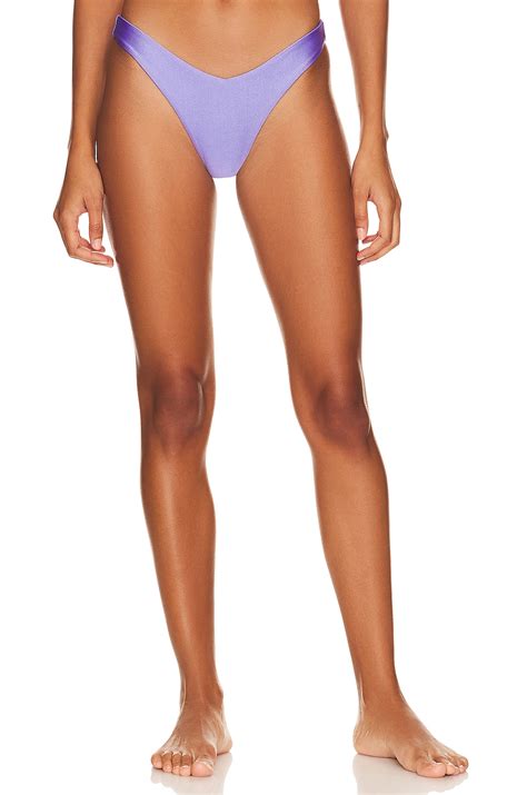 JADE SWIM Vera Bikini Bottom In Iris Sheen REVOLVE