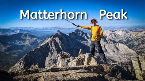 Matterhorn Peak California Youtube