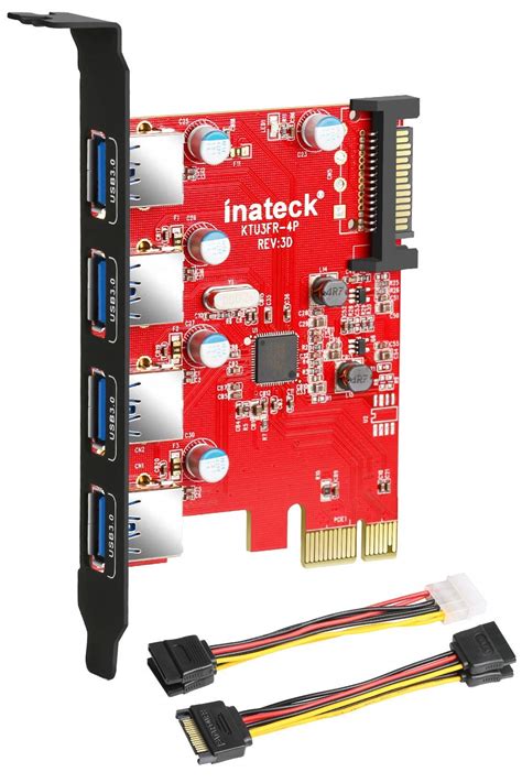 Buy Inateck Pci E To Usb Ports Pci Express Card And Pin